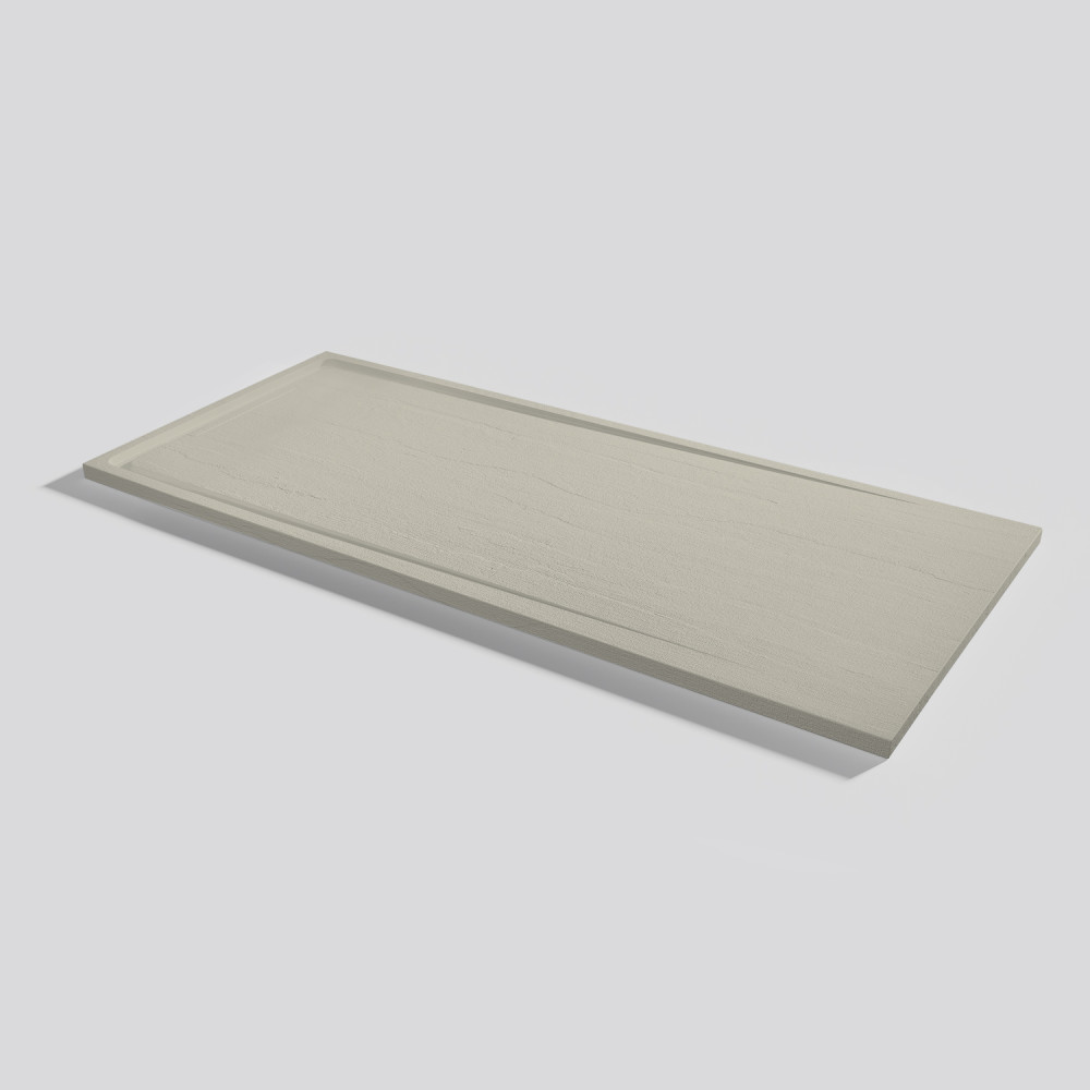 Plato de ducha Tempo Arabba Crema Rectangular 180x80