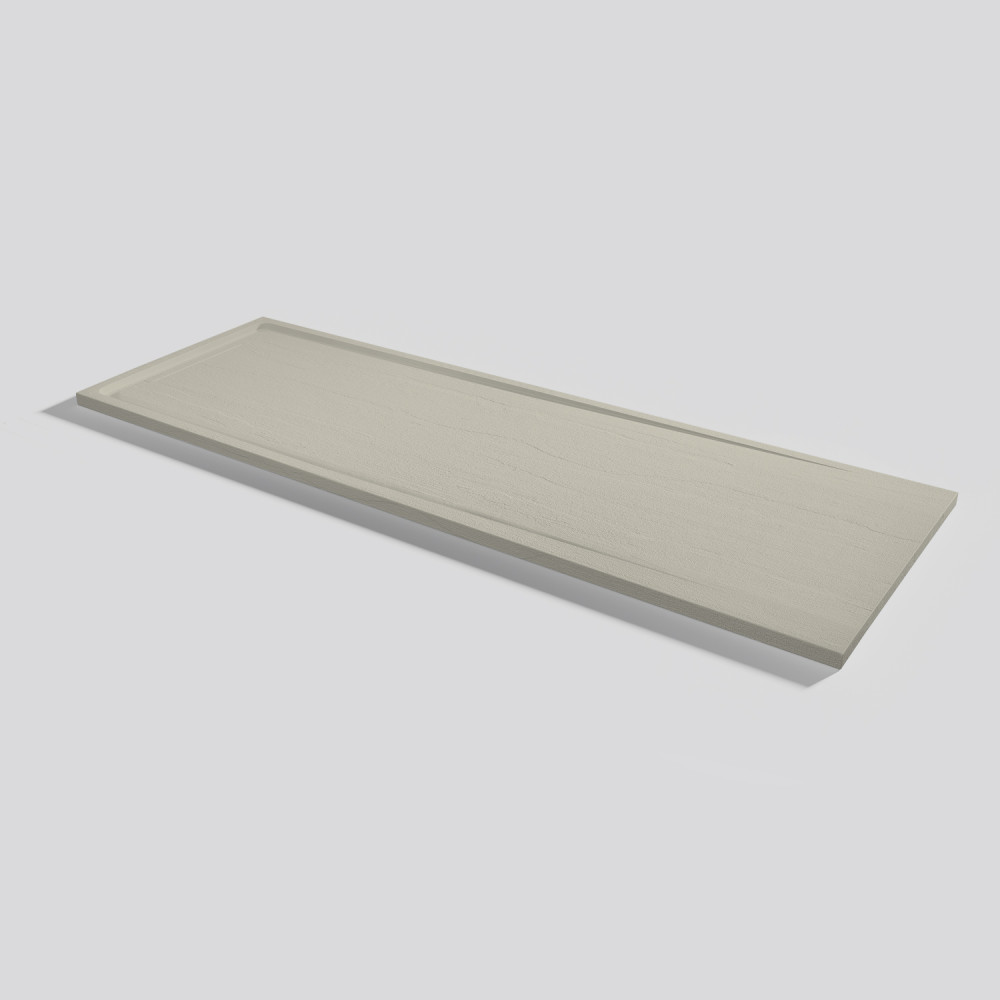 Plato de ducha Tempo Arabba Crema Rectangular 200x70