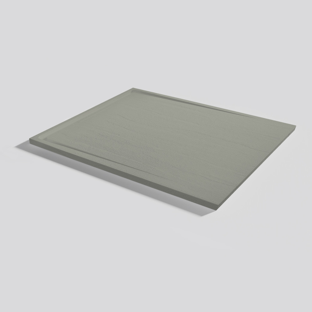 Plato de ducha Tempo Arabba Grey Rectangular 120x100