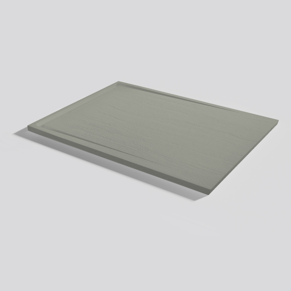 Shower tray Tempo Arabba Grey Rectangular 120x90