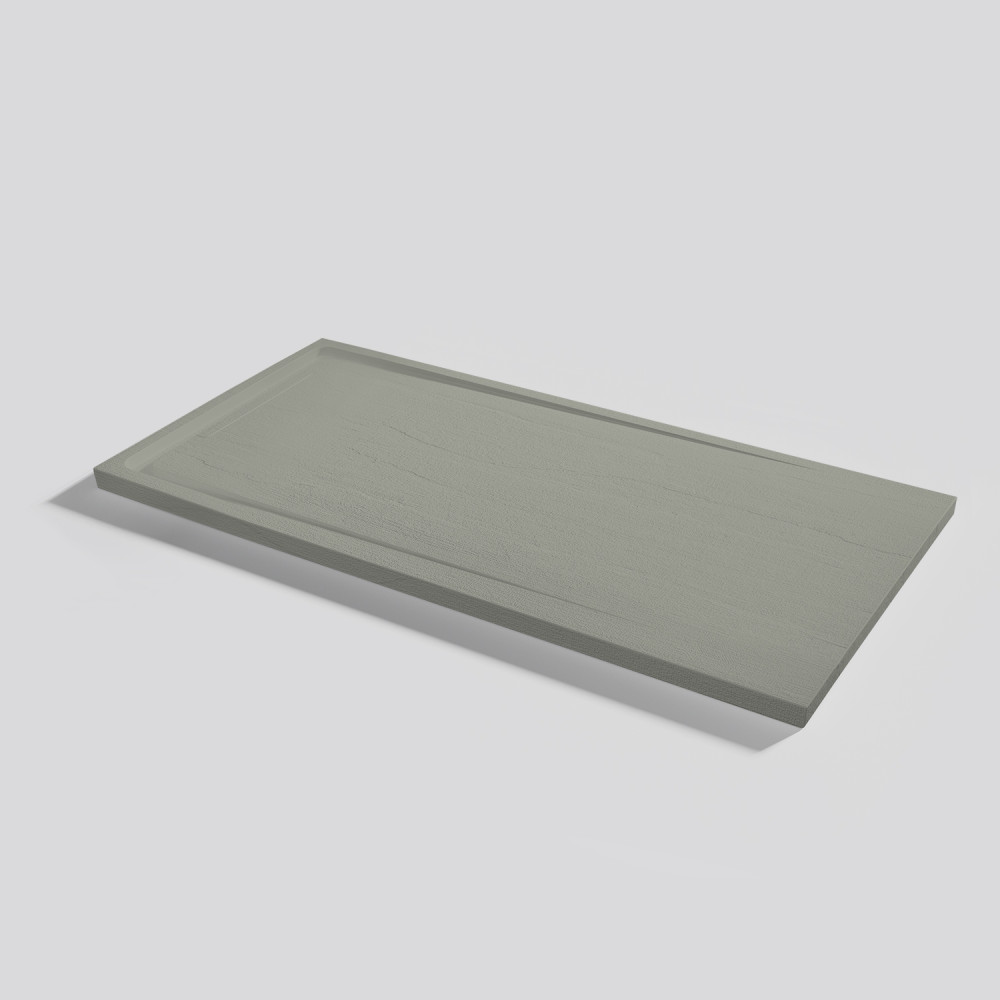 Plato de ducha Tempo Arabba Grey Rectangular 140x70