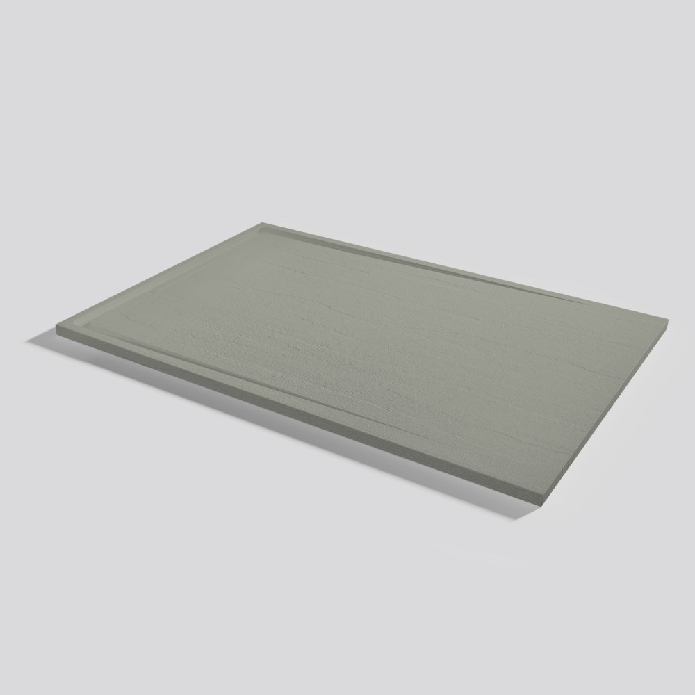 Shower tray Tempo Arabba Grey Rectangular 160x100