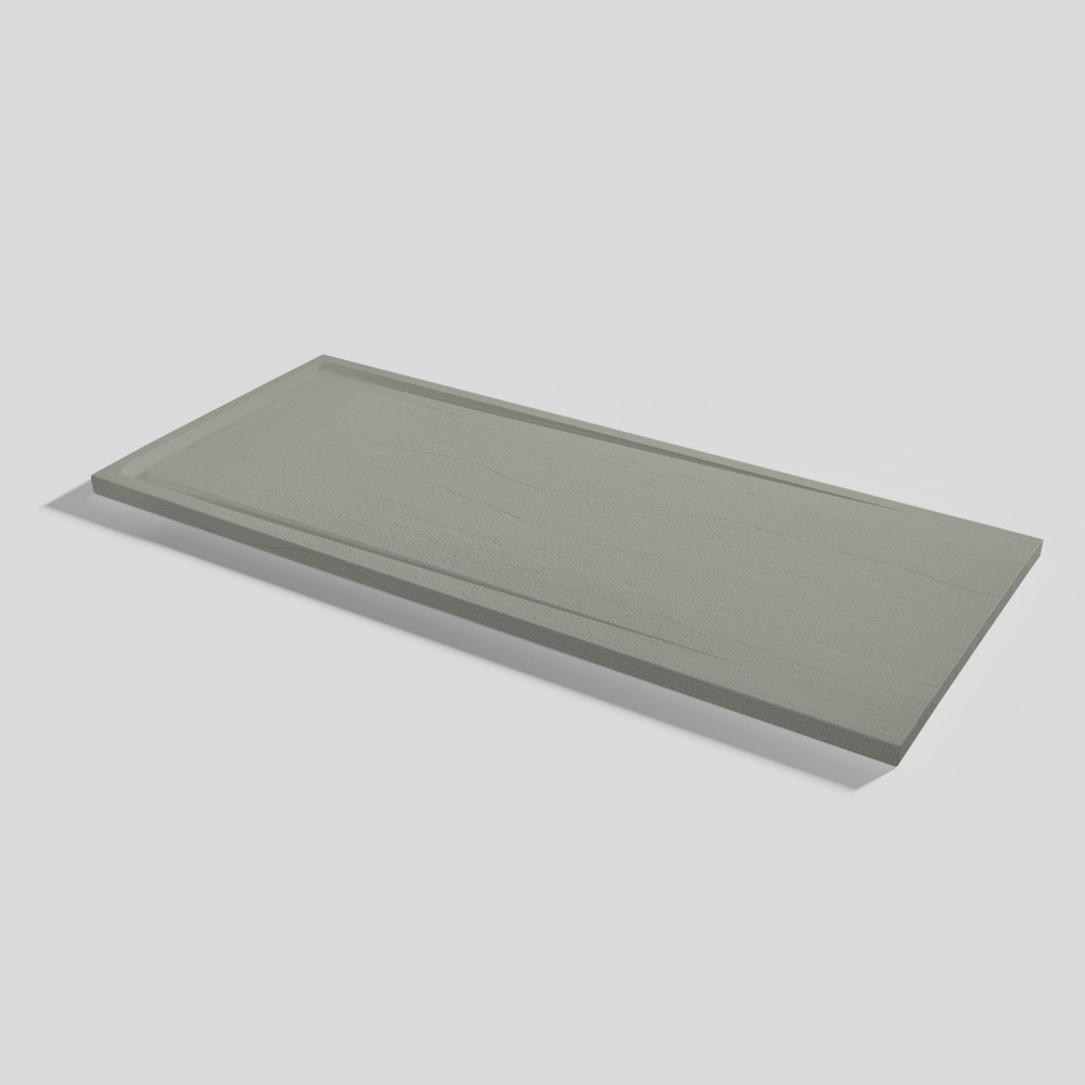 Plato de ducha Tempo Arabba Grey Rectangular 160x70