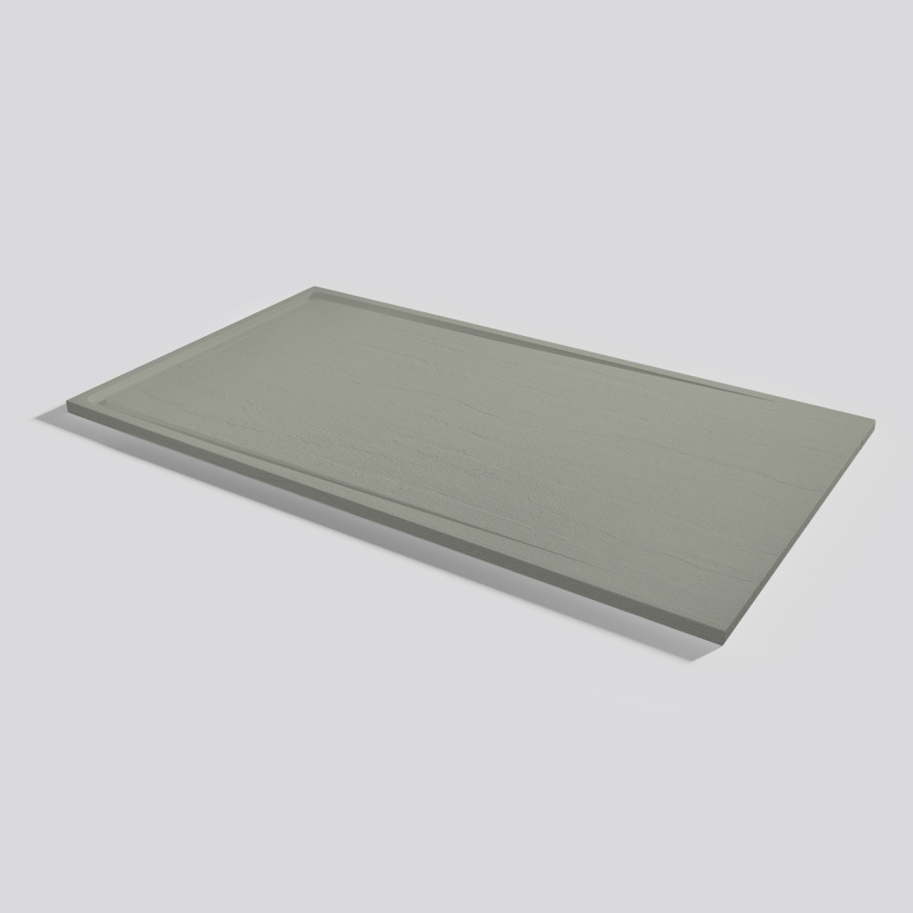 Plato de ducha Tempo Arabba Grey Rectangular 180x100