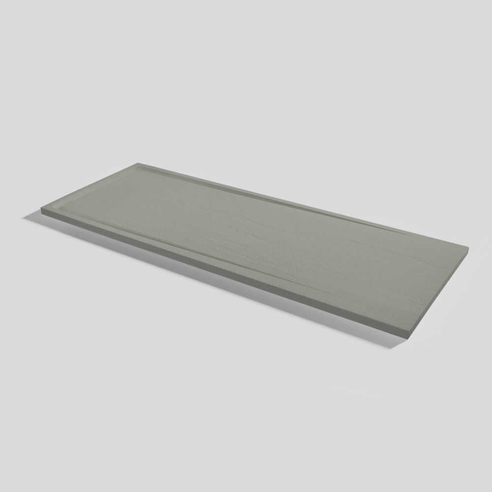 Shower tray Tempo Arabba Grey Rectangular 180x70