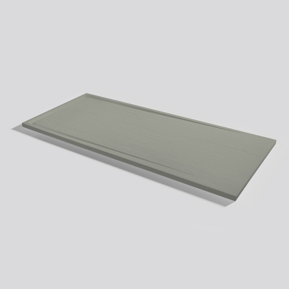 Plato de ducha Tempo Arabba Grey Rectangular 180x80