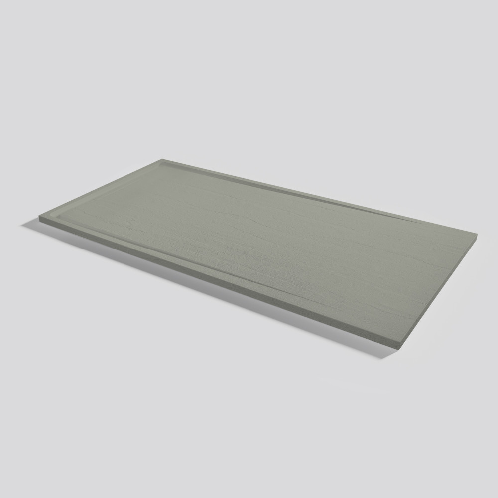 Plato de ducha Tempo Arabba Grey Rectangular 180x90