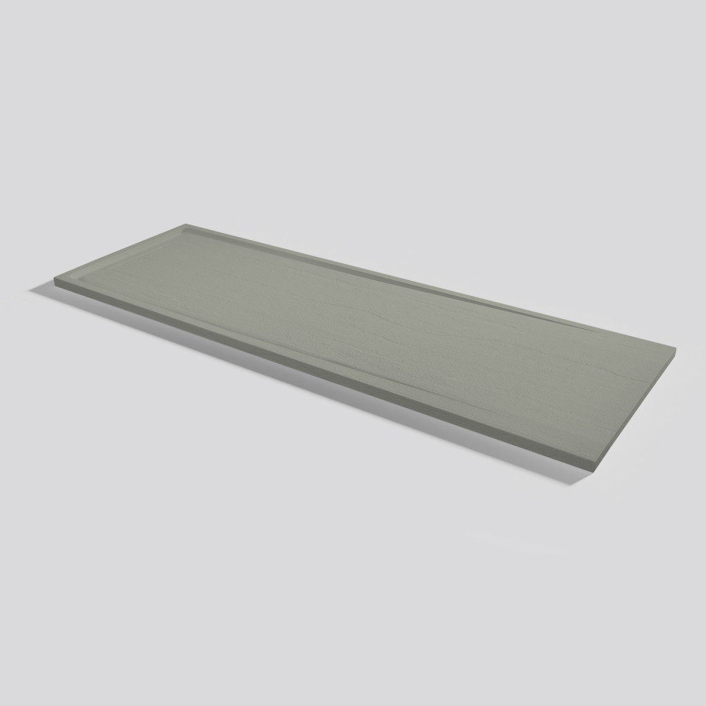 Shower tray Tempo Arabba Grey Rectangular 200x70