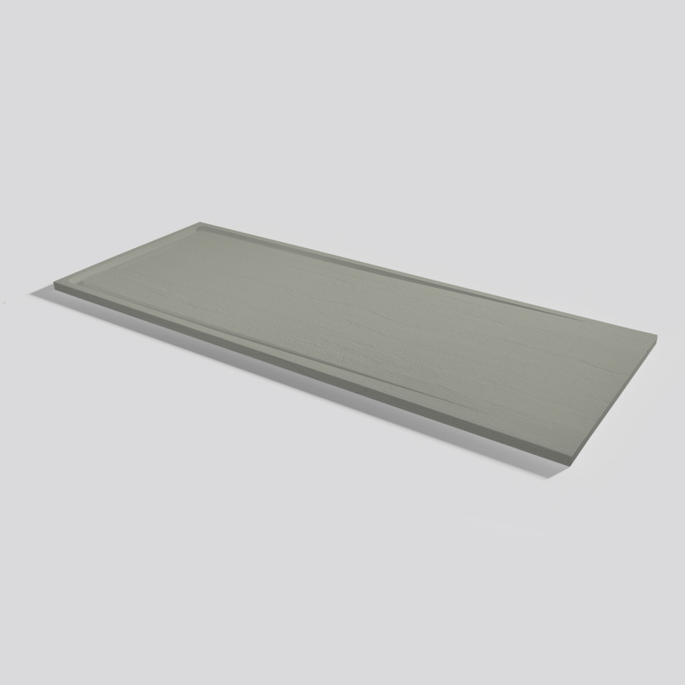 Plato de ducha Tempo Arabba Grey Rectangular 200x80
