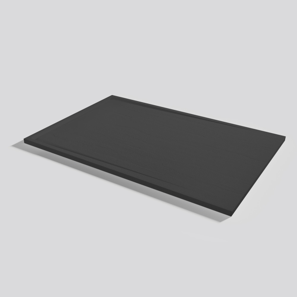 Plato de ducha Tempo Arabba Ink Rectangular 160x100