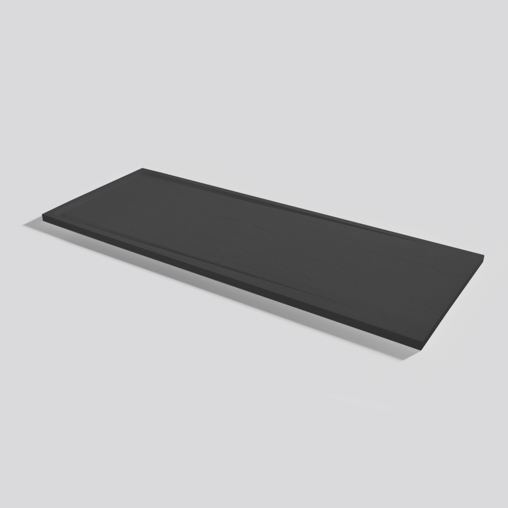 Shower tray Tempo Arabba Ink Rectangular 180x70