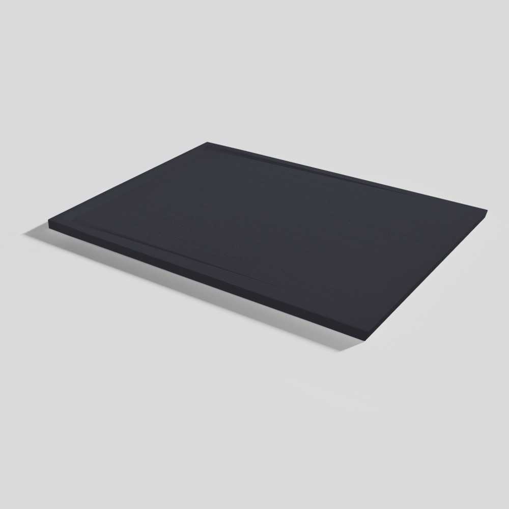 Shower tray Tempo Arabba Negro Rectangular 120x90