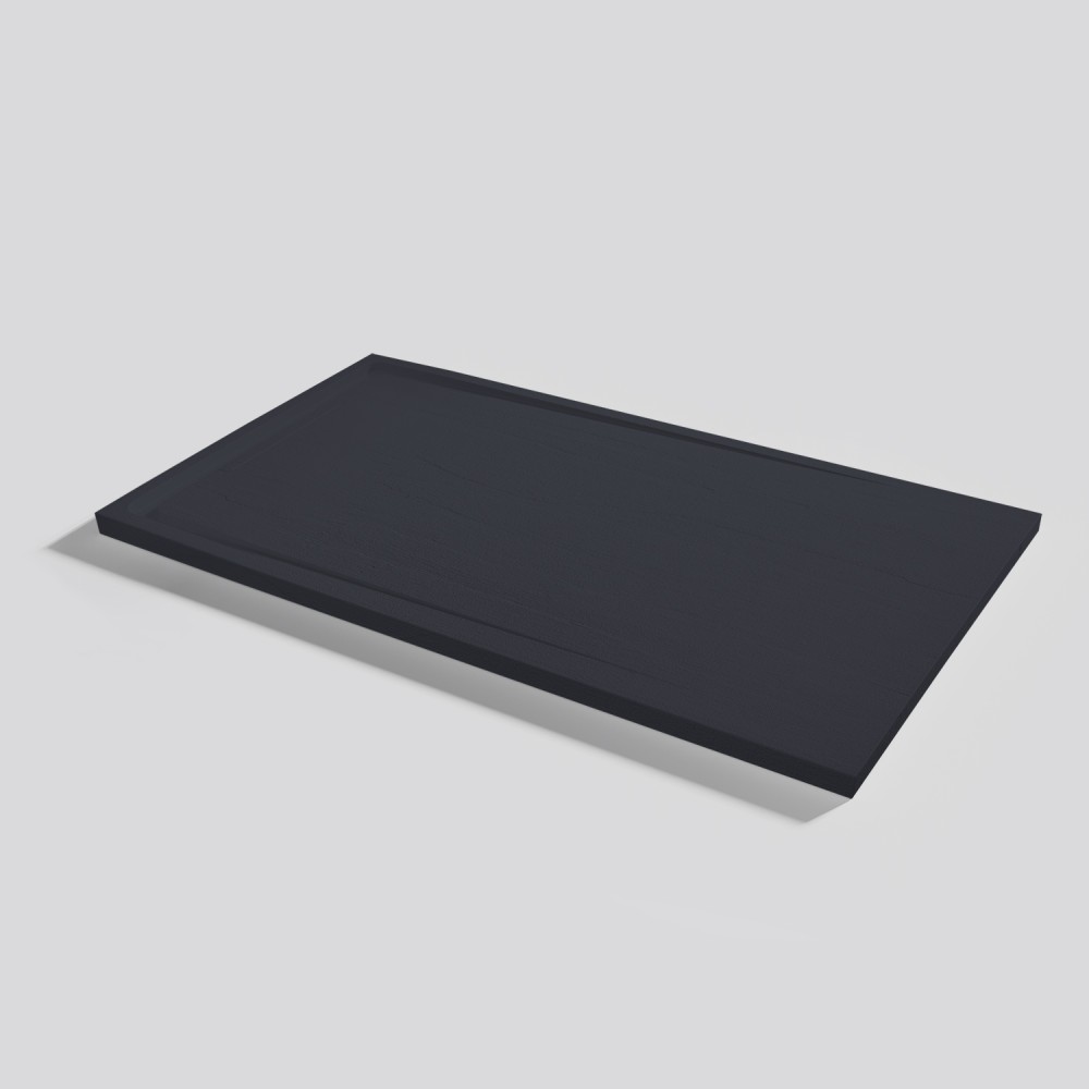 Piatto doccia Tempo Arabba Negro Rettangolare 140x80