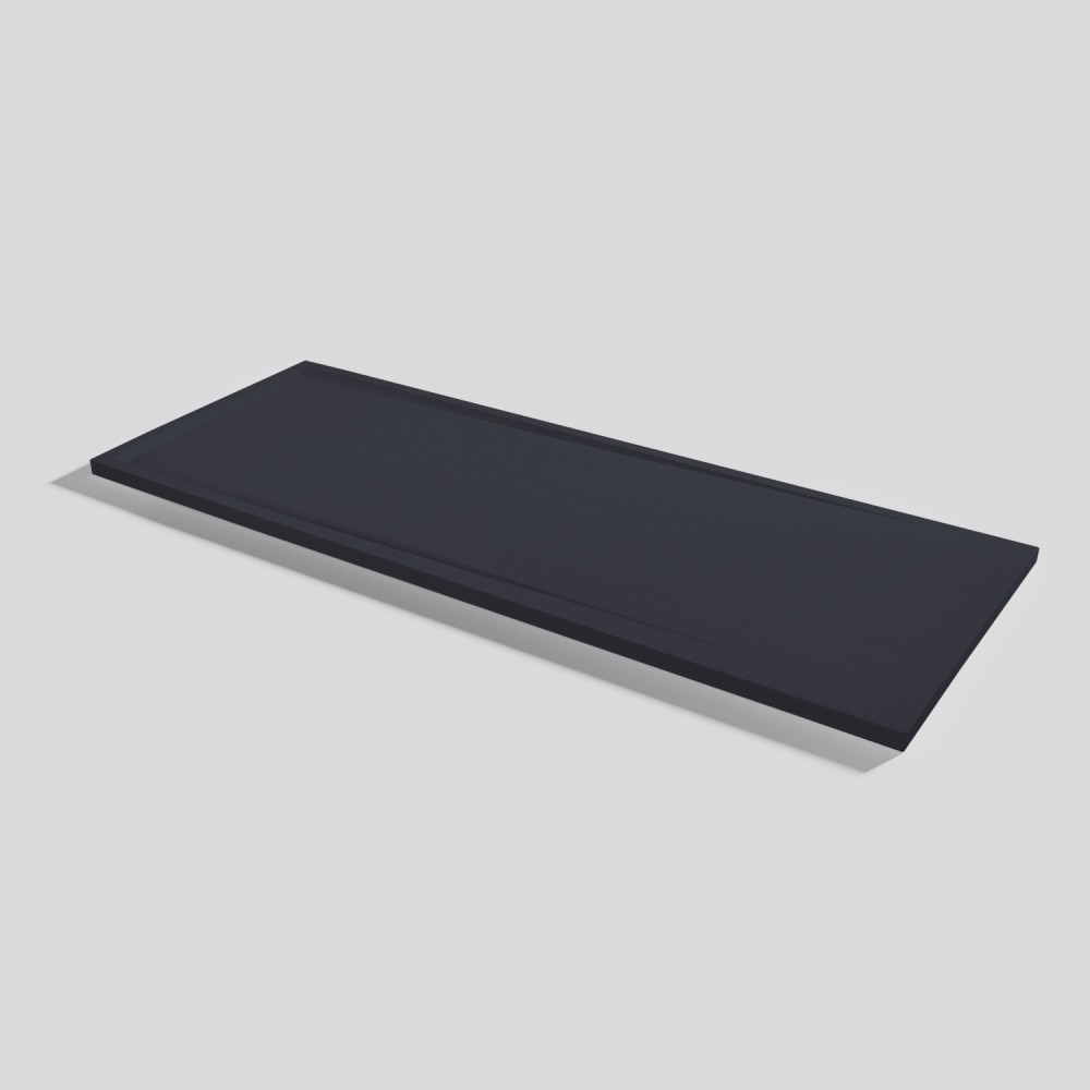 Shower tray Tempo Arabba Negro Rectangular 180x70