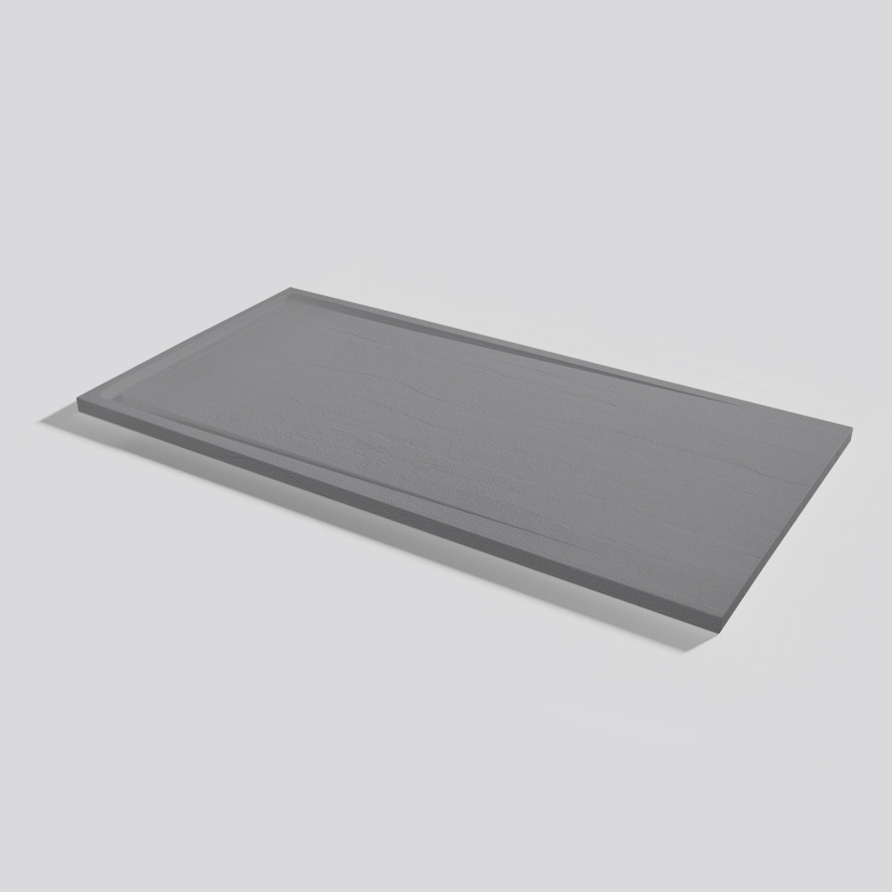 Shower tray Tempo Arabba Platinum Rectangular 160x80