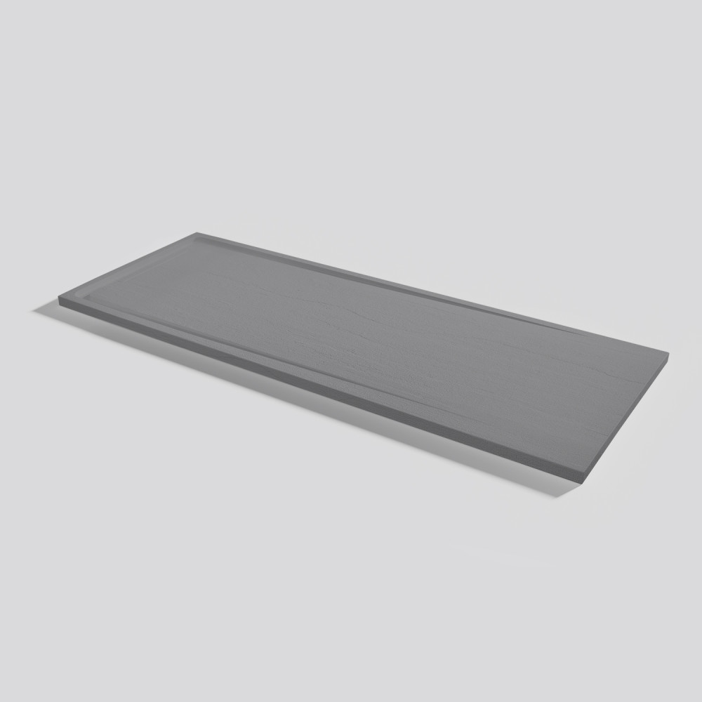 Plato de ducha Tempo Arabba Platinum Rectangular 180x70