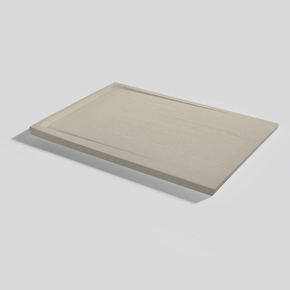 Plato de ducha Tempo Arabba Sand Rectangular 100x70