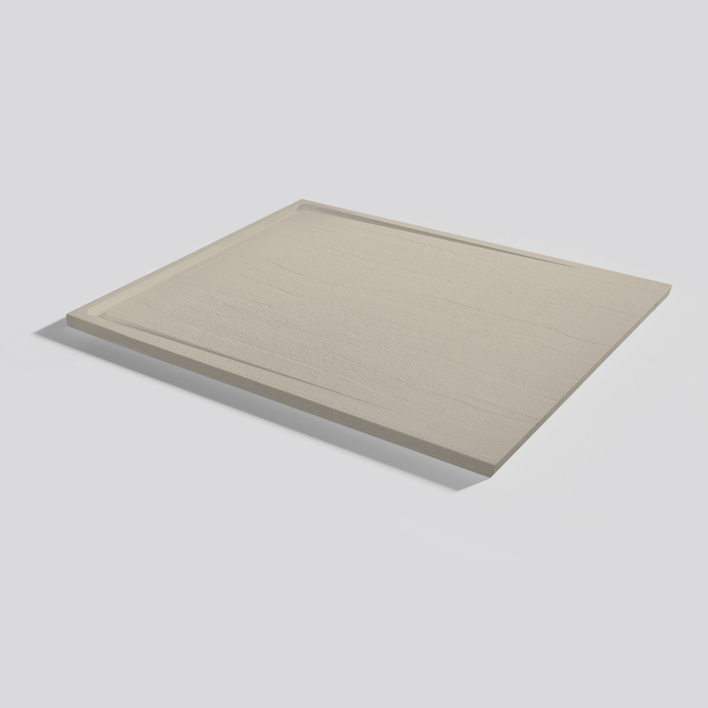 Plato de ducha Tempo Arabba Sand Rectangular 120x100