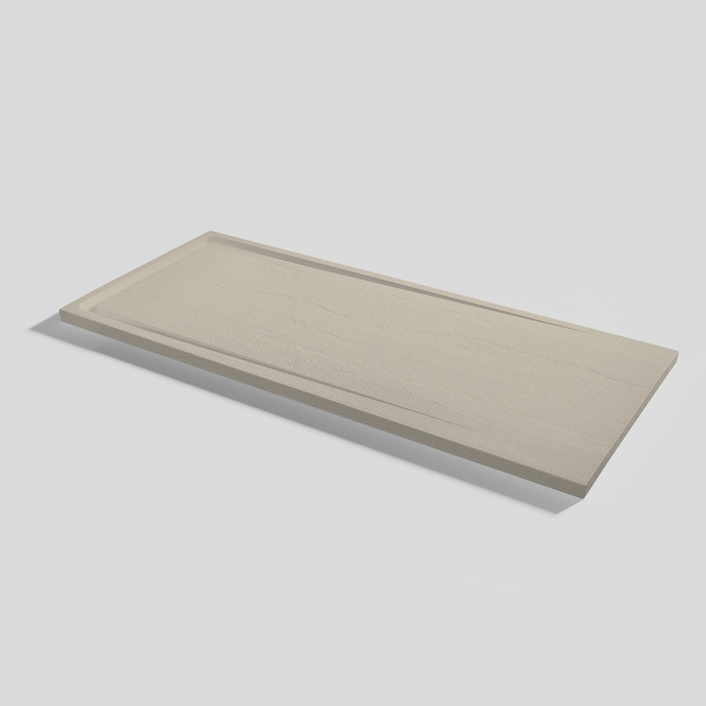 Plato de ducha Tempo Arabba Sand Rectangular 160x70