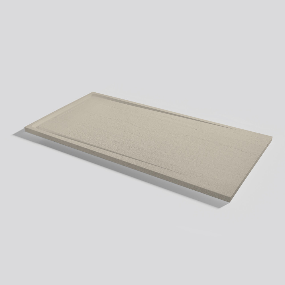 Plato de ducha Tempo Arabba Sand Rectangular 160x80