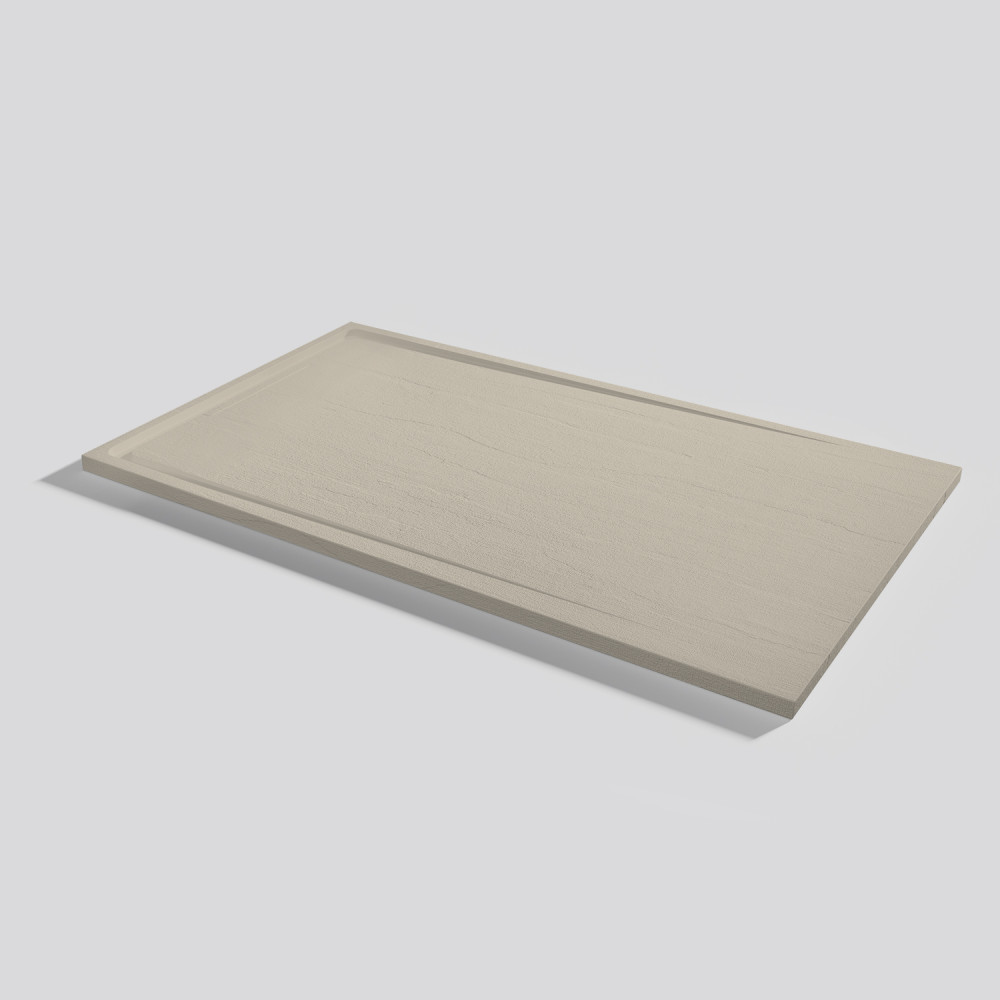 Shower tray Tempo Arabba Sand Rectangular 160x90