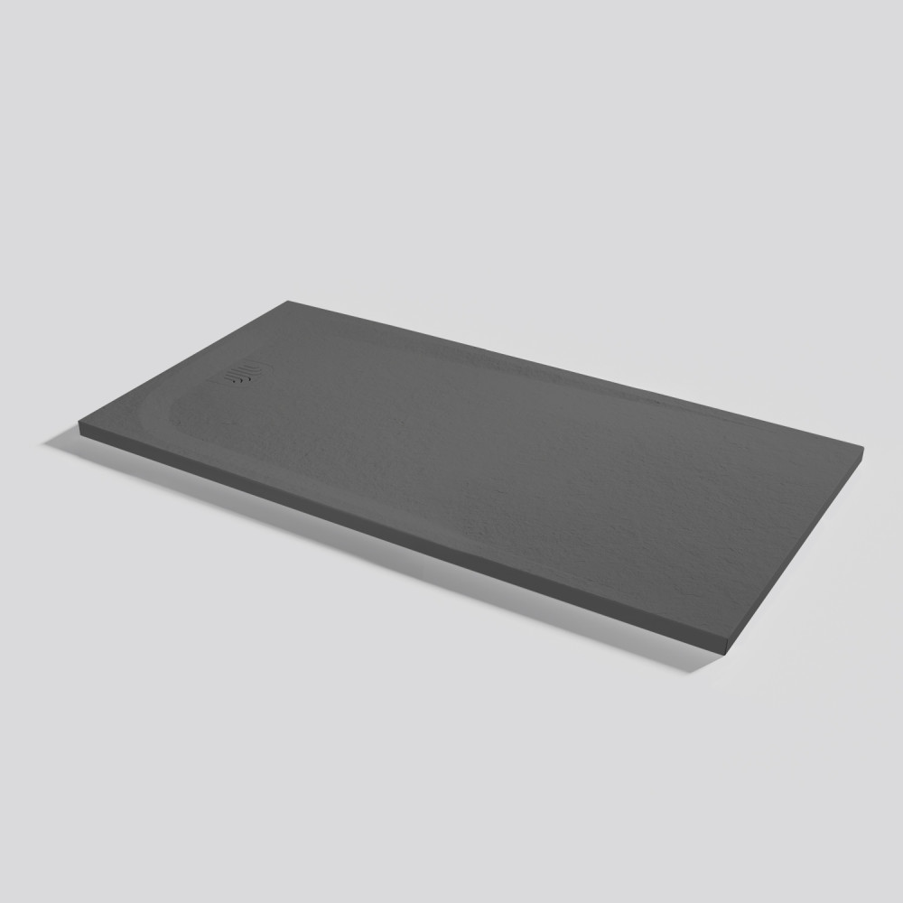 Plato de ducha Unic Slate Acier Rectangular 140x70