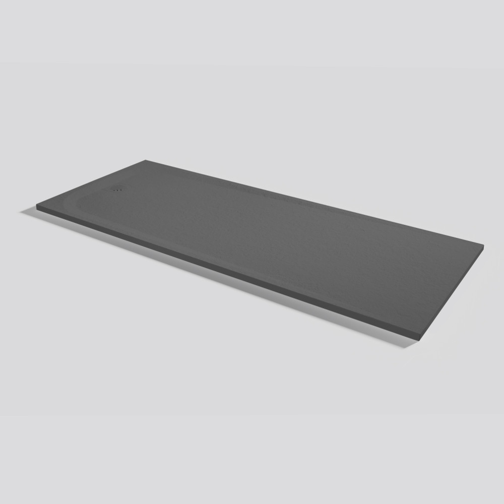 Shower tray Unic Slate Acier Rectangular 200x80