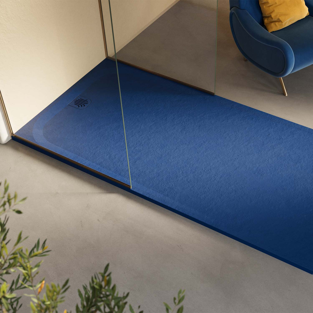 Shower tray Unic Slate Lava Rectangular 160x80