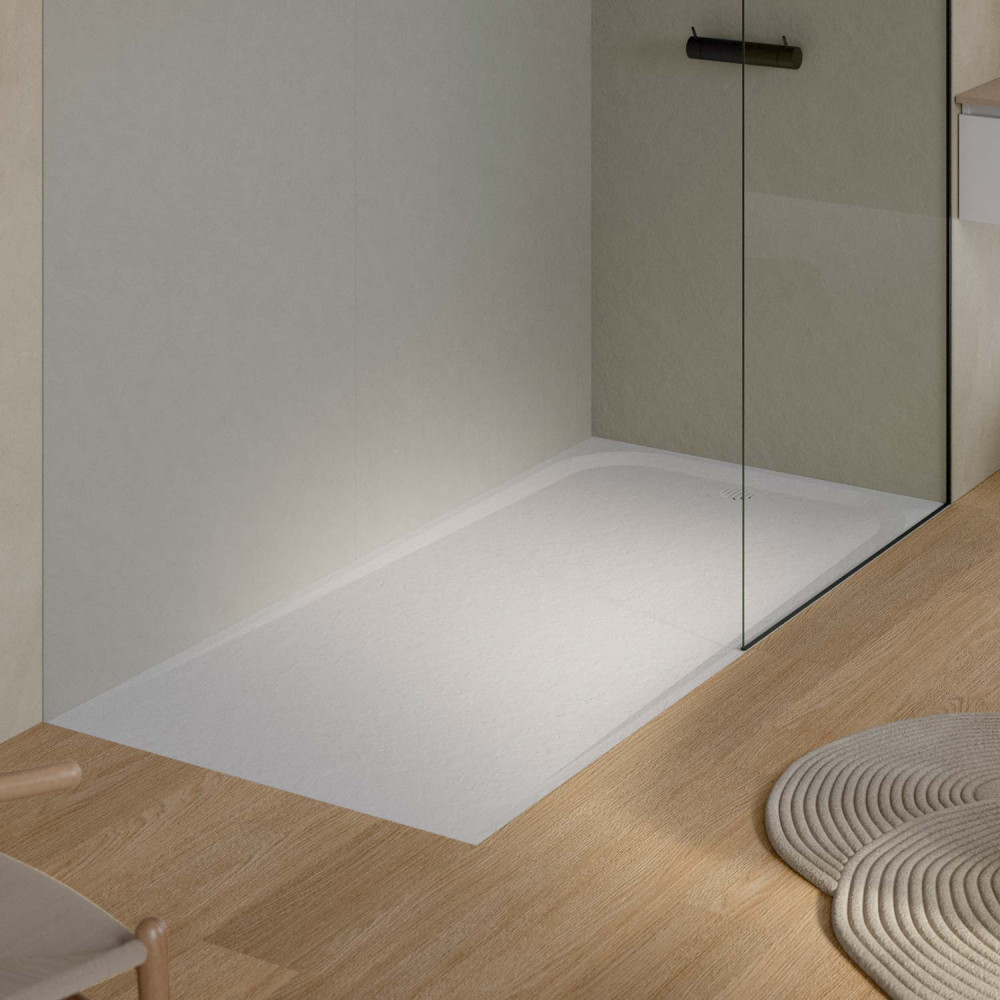 Shower tray Unic Slate Lava Rectangular 160x80