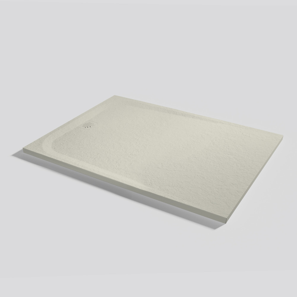 Plato de ducha Unic Slate Beige Rectangular 140x100