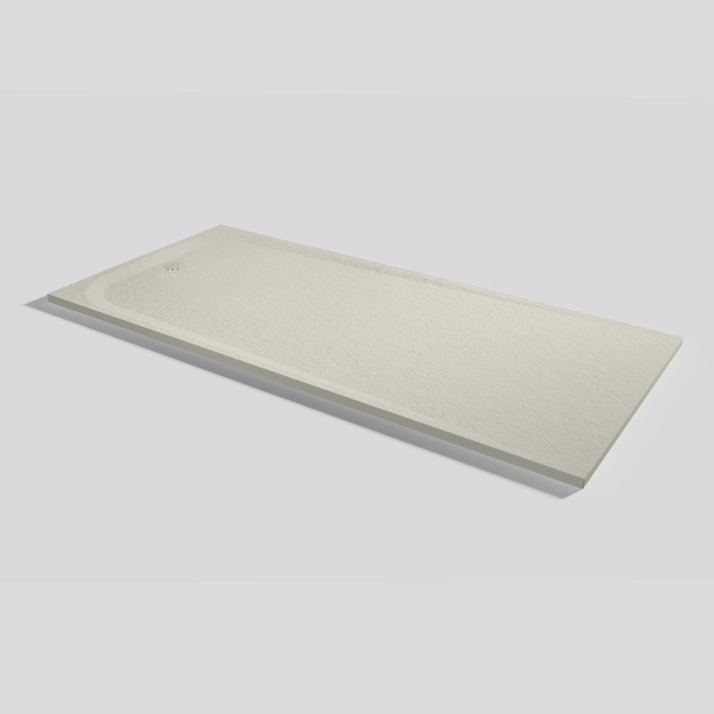 Plato de ducha Unic Slate Beige Rectangular 200x90