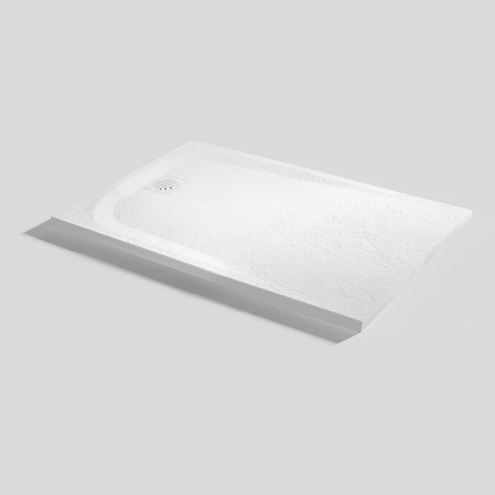 Plato de ducha Unic Slate Blanco Rectangular 100x70