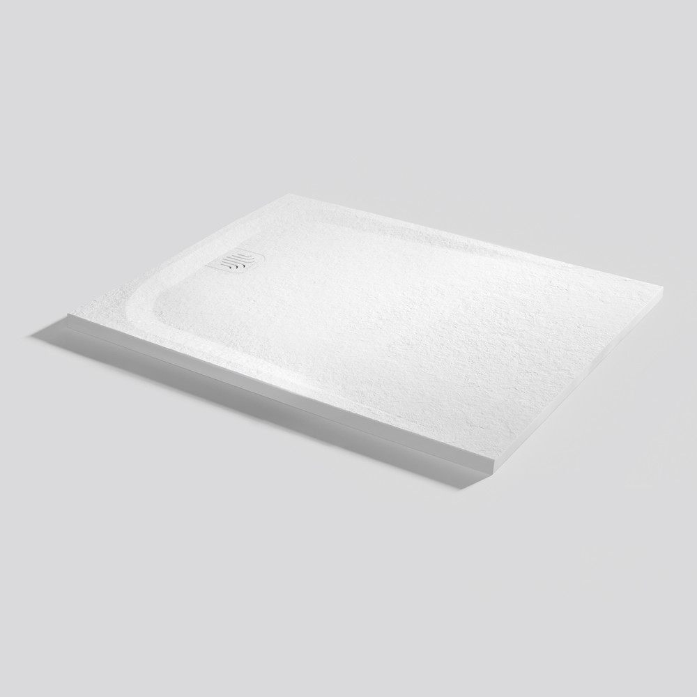 Plato de ducha Unic Slate Blanco Rectangular 100x80