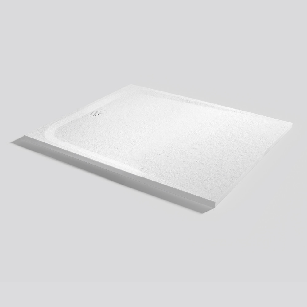Plato de ducha Unic Slate Blanco Rectangular 120x100