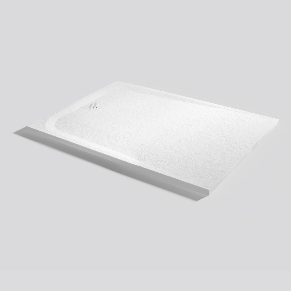 Plato de ducha Unic Slate Blanco Rectangular 120x90
