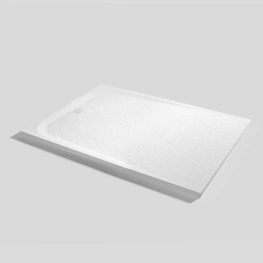 Plato de ducha Unic Slate Blanco Rectangular 140x100