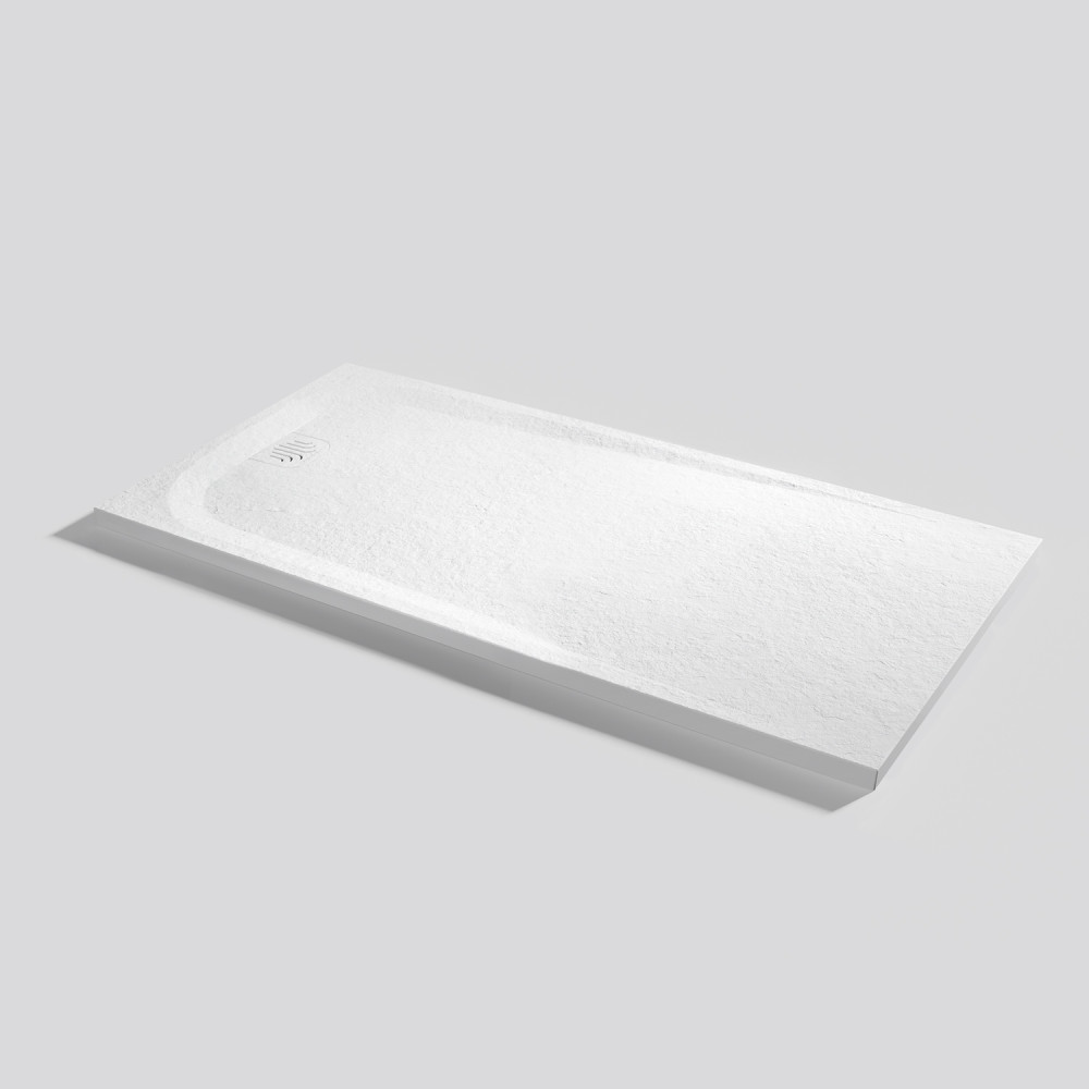 Plato de ducha Unic Slate Blanco Rectangular 140x70