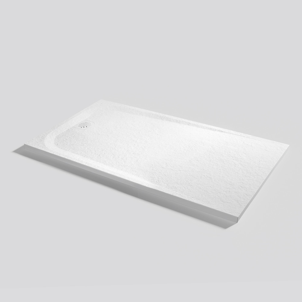 Plato de ducha Unic Slate Blanco Rectangular 140x80