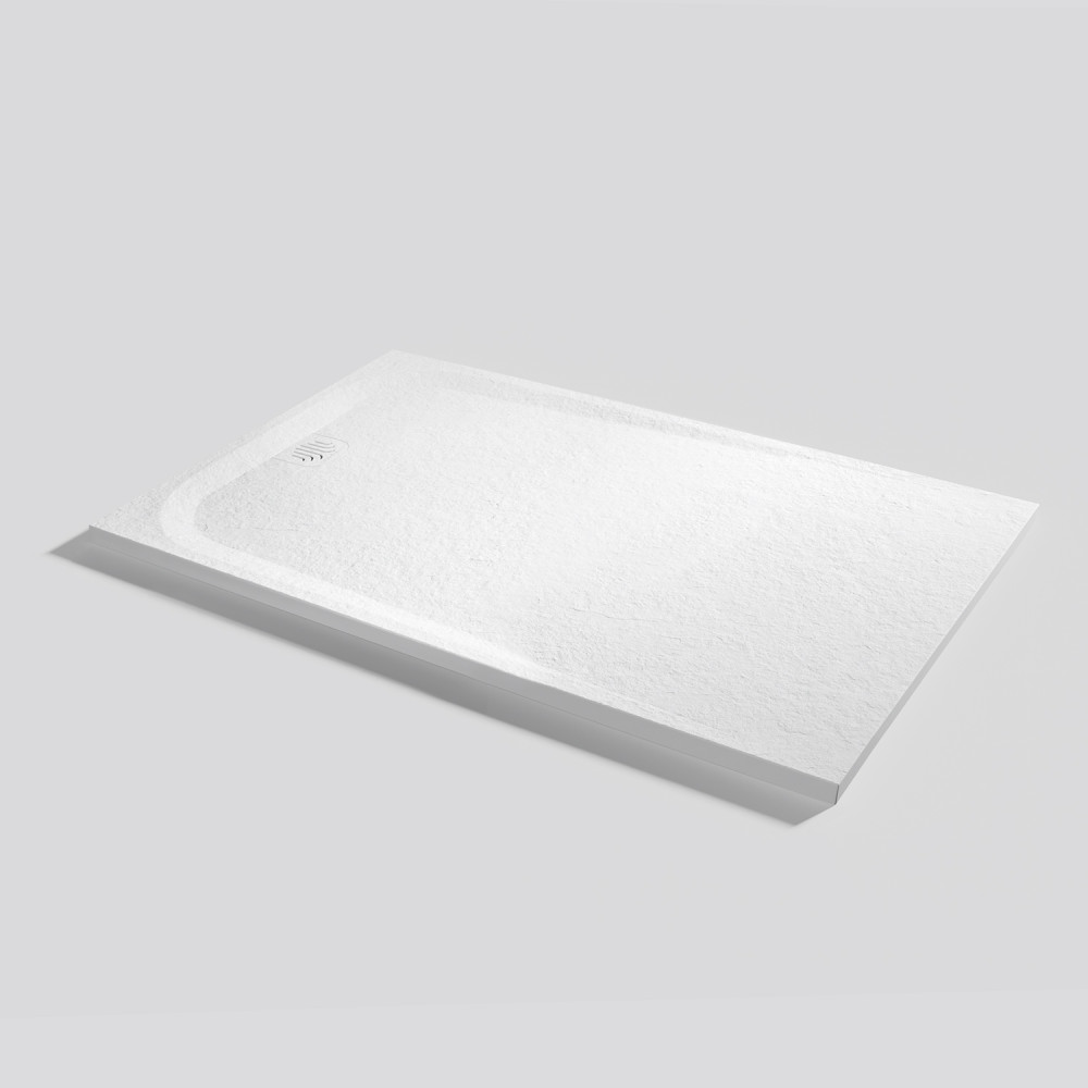 Plato de ducha Unic Slate Blanco Rectangular 140x90