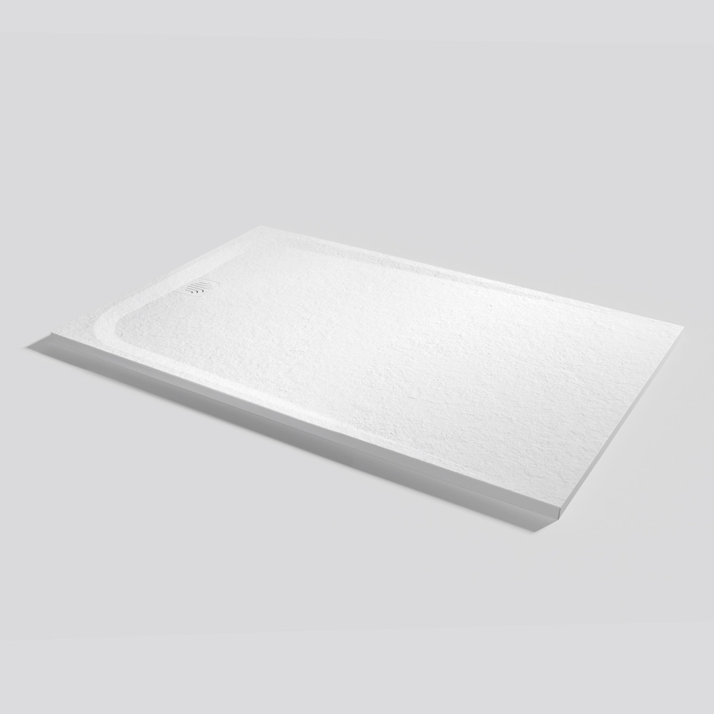 Plato de ducha Unic Slate Blanco Rectangular 160x100