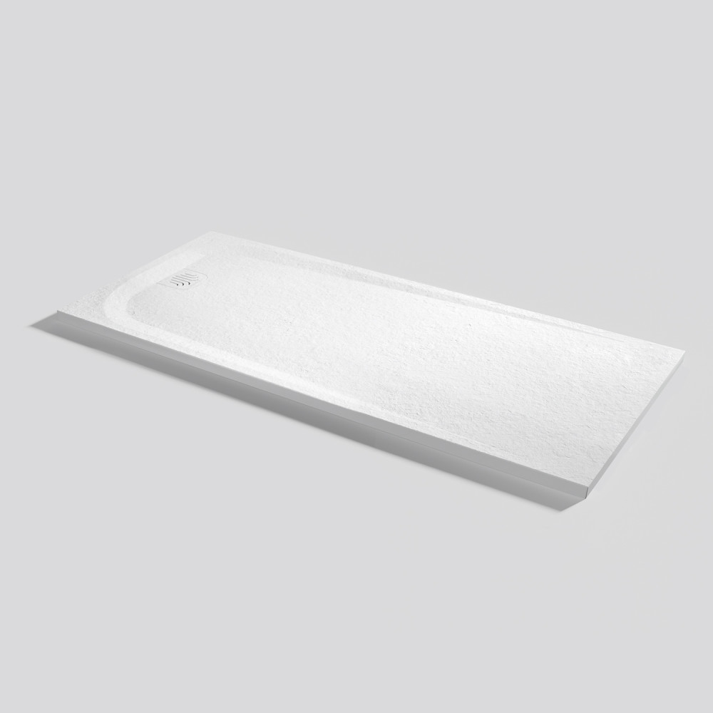 Plato de ducha Unic Slate Blanco Rectangular 160x70
