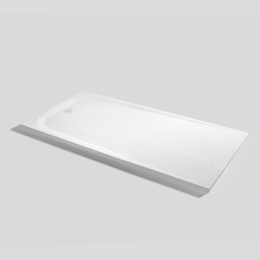 Plato de ducha Unic Slate Blanco Rectangular 160x80