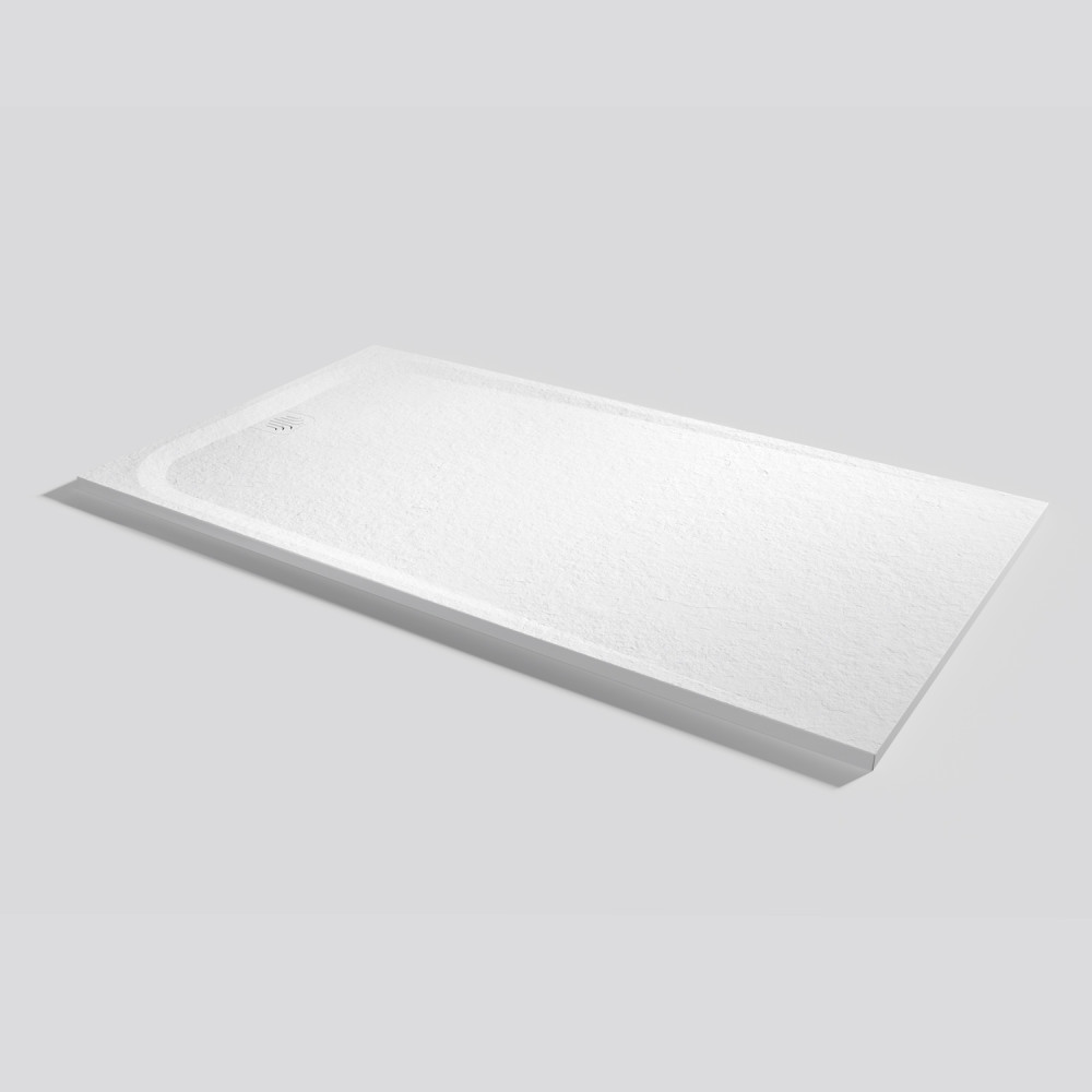 Plato de ducha Unic Slate Blanco Rectangular 180x100