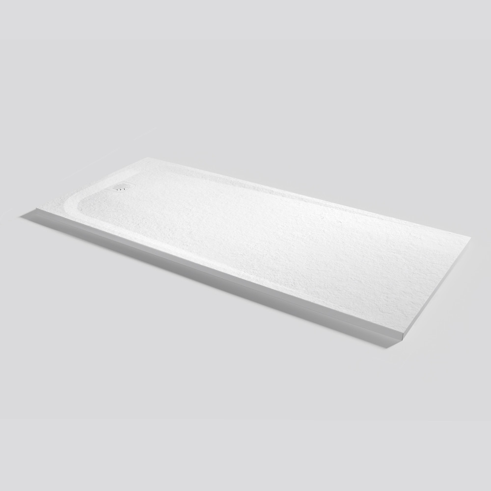 Plato de ducha Unic Slate Blanco Rectangular 180x80
