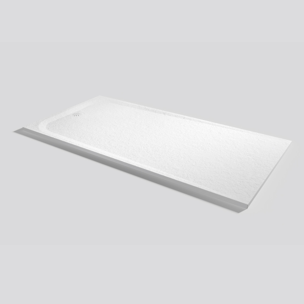 Plato de ducha Unic Slate Blanco Rectangular 200x100