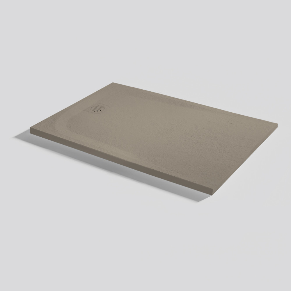 Plato de ducha Unic Slate Capuccino Rectangular 100x70