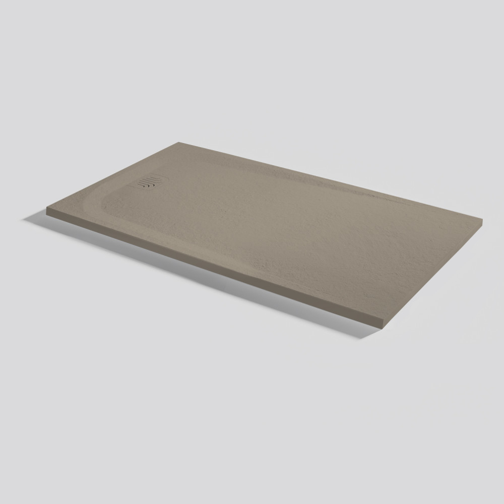 Plato de ducha Unic Slate Capuccino Rectangular 120x70