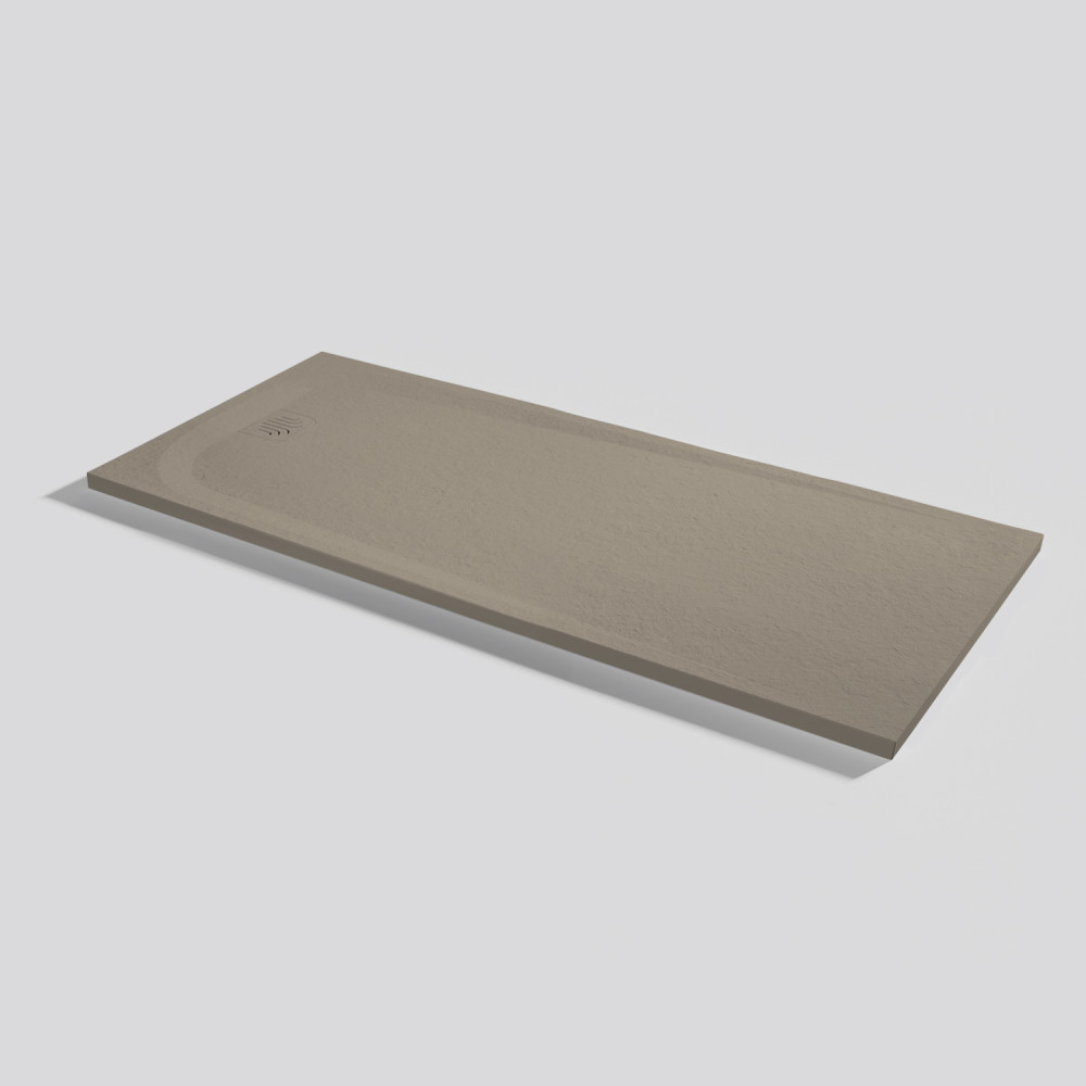 Plato de ducha Unic Slate Capuccino Rectangular 160x70