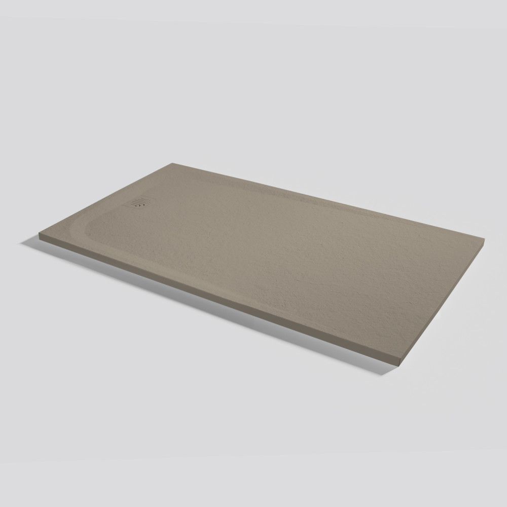 Plato de ducha Unic Slate Capuccino Rectangular 160x90