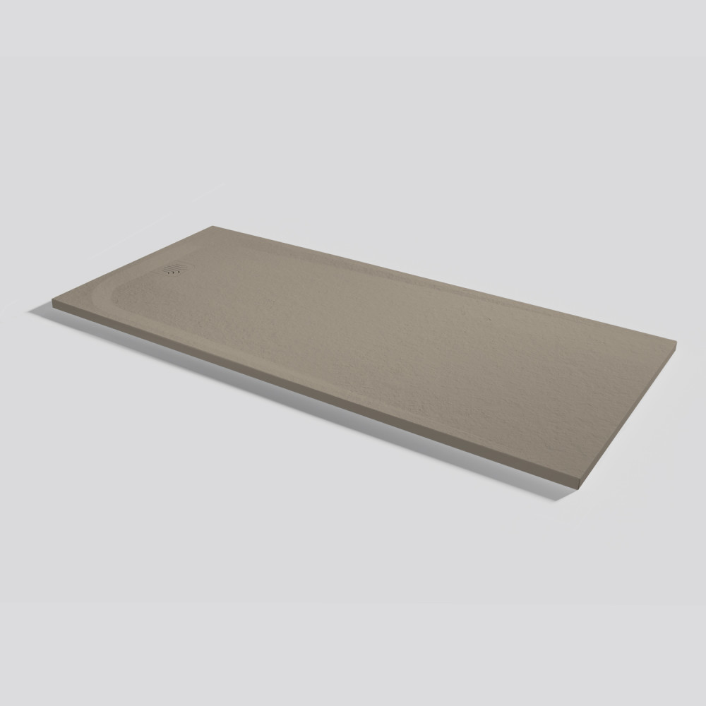 Shower tray Unic Slate Capuccino Rectangular 180x80